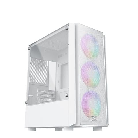 Vỏ Case XIGMATEK NYX AIR M-ATX/ITX Trắng Kèm 3 Fan