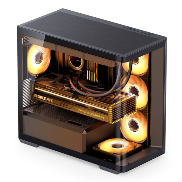 Không gian lắp đặt bên trong Vỏ Case Jonsbo D300 Black