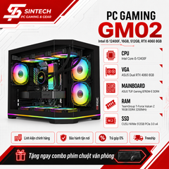 PC Gaming GM02 Intel I5 12400F, 16GB, 512GB, RTX 4060 8GB