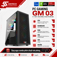 PC Gaming GM03 i5-11400F, 16GB, 512GB, RTX 3050 6GB