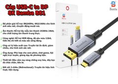 Cáp USB C – Display Port Bamba B81 1.8M