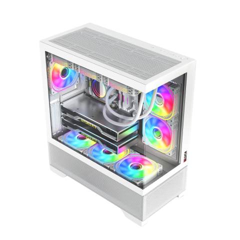 Vỏ Case MAGIC Mix Full Tower E-ATX Trắng