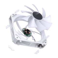 Bộ 3 Fan JONSBO ZG-120W Trắng ( 3in1, Ghép nối không dây )