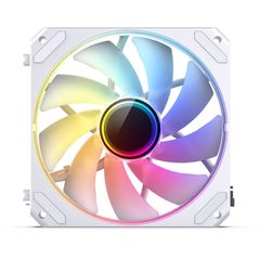 Bộ 3 Fan JONSBO ZG-120W Trắng ( 3in1, Ghép nối không dây )