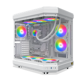 Vỏ Case XIGMATEK CUBI E-ATX/ATX/M-ATX/ITX Trắng