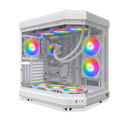 Vỏ Case XIGMATEK CUBI E-ATX/ATX/M-ATX/ITX Trắng