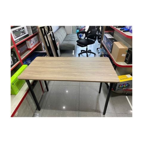 Bàn làm việc 1m2*60cm chân sắt gấp gọn