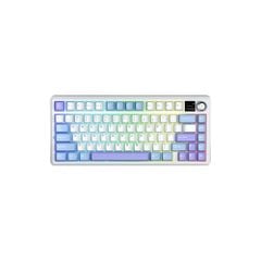 Bàn phím cơ AULA F75 MAX GAMING 3 MODE (Xanh + trắng + tím/ Reaper switch)