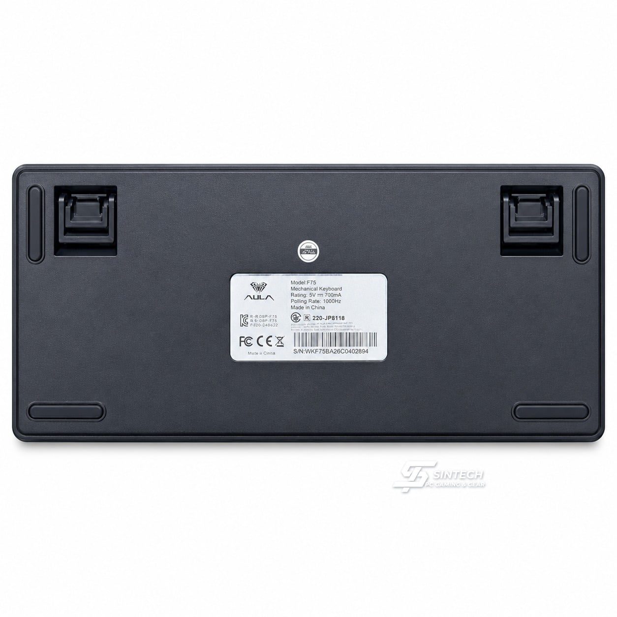 Phím Cơ AULA F75 8355 (Milk White Switch Đen Xám) Không Dây