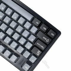 Phím Cơ AULA F75 8355 (Milk White Switch Đen Xám) Không Dây