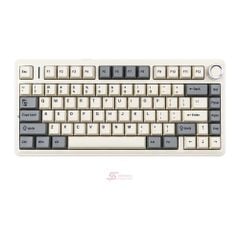 Phím Cơ AULA F75 8362 (Milk White Switch Xám Trắng) Không Dây