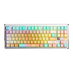 Phím Cơ AULA F87 Pro V2 2667 (Meteor Ice Cream Switch Orange Juice) Không Dây