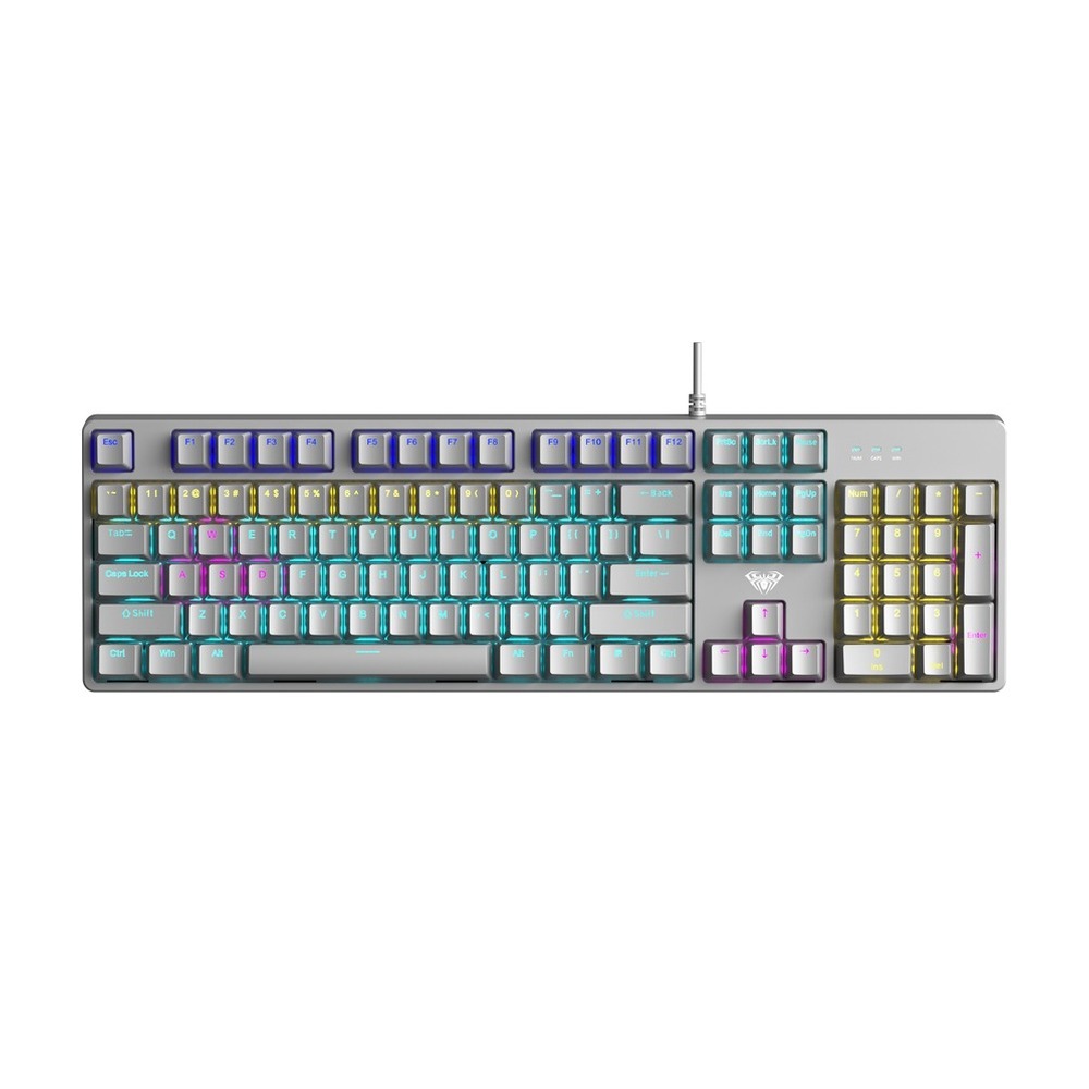 BÀN PHÍM CƠ GAMING AULA S2022 PRO (4265) Xám - Có dây