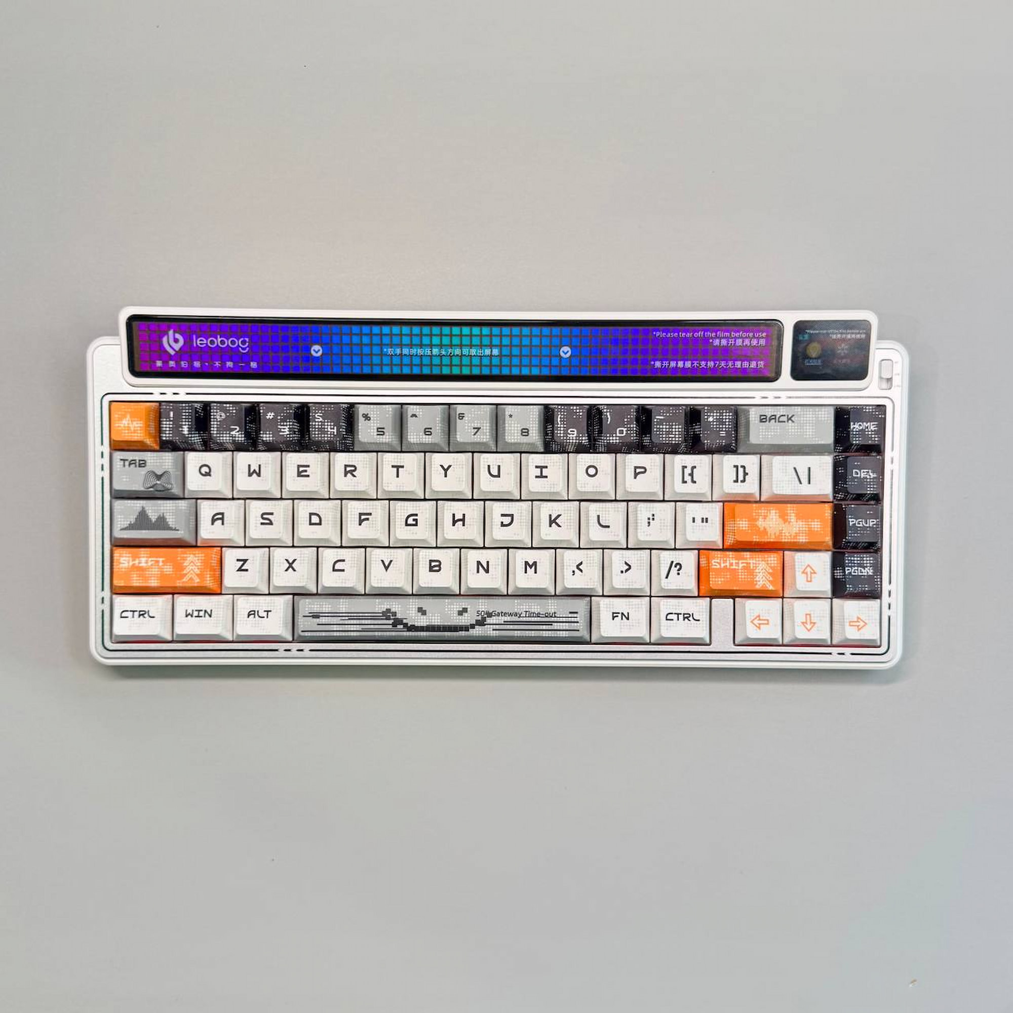 Phím Cơ Leobog AMG65 (Jadeite Switch Trắng) Không Dây