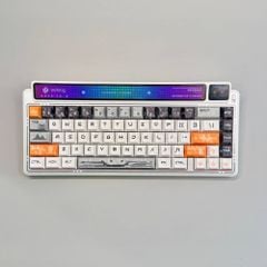 Phím Cơ Leobog AMG65 (Jadeite Switch Trắng) Không Dây
