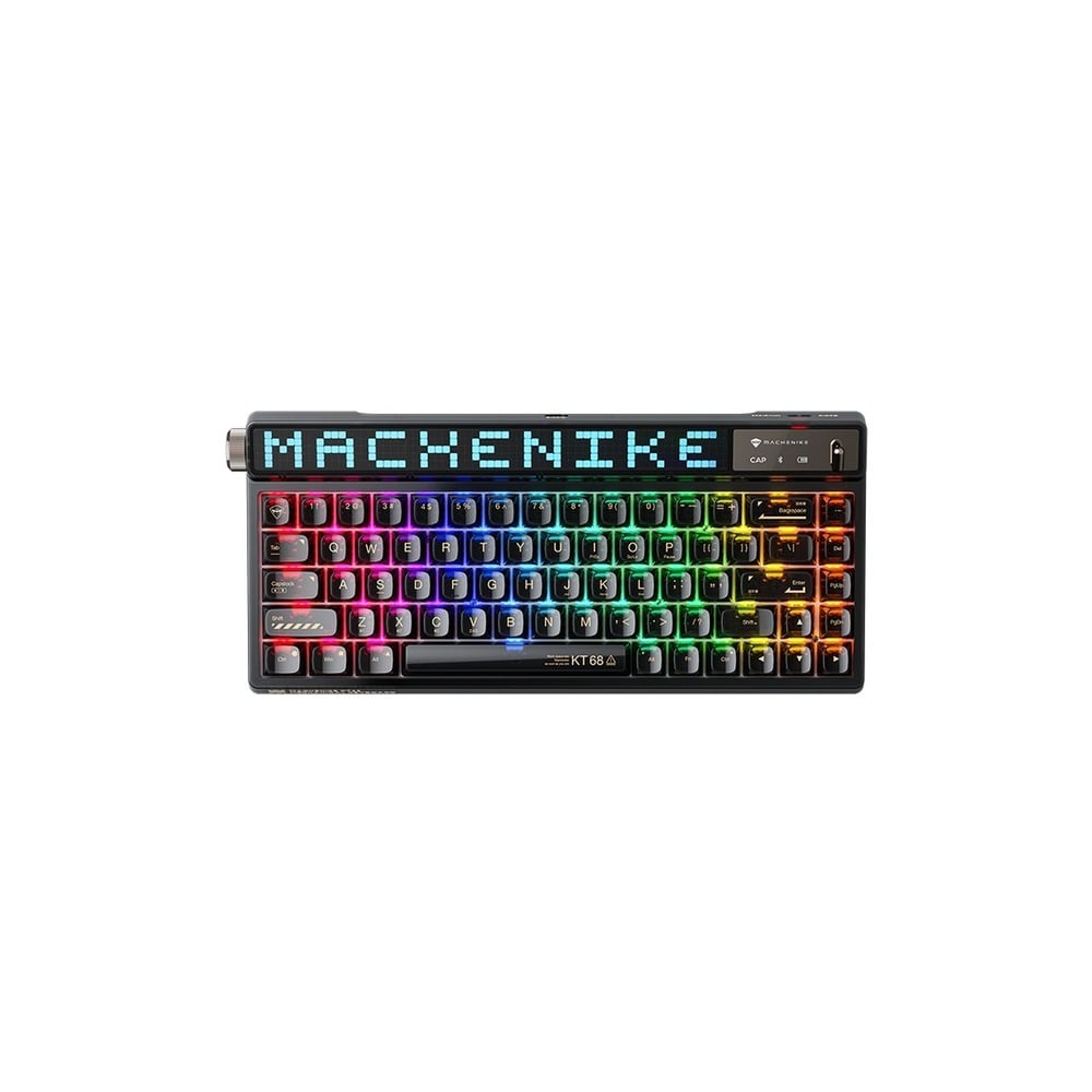 Phím Cơ Machenike KT68 Pro (North Pole Switch Đen) Không Dây