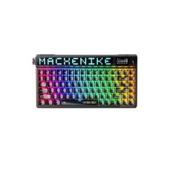 Phím Cơ Machenike KT84-B84W (Gateron North Pole 2.0 Yellow Switch Đen) Không Dây