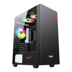 Vỏ Case VSP V4 M-ATX/ITX Đen
