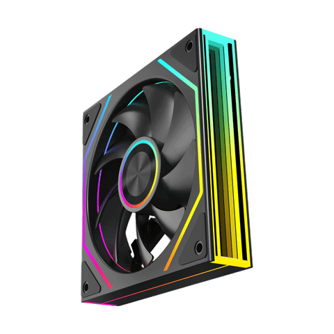 Fan Case Leopard Prism 4RS Ultra ARGB  Đen Sync Main