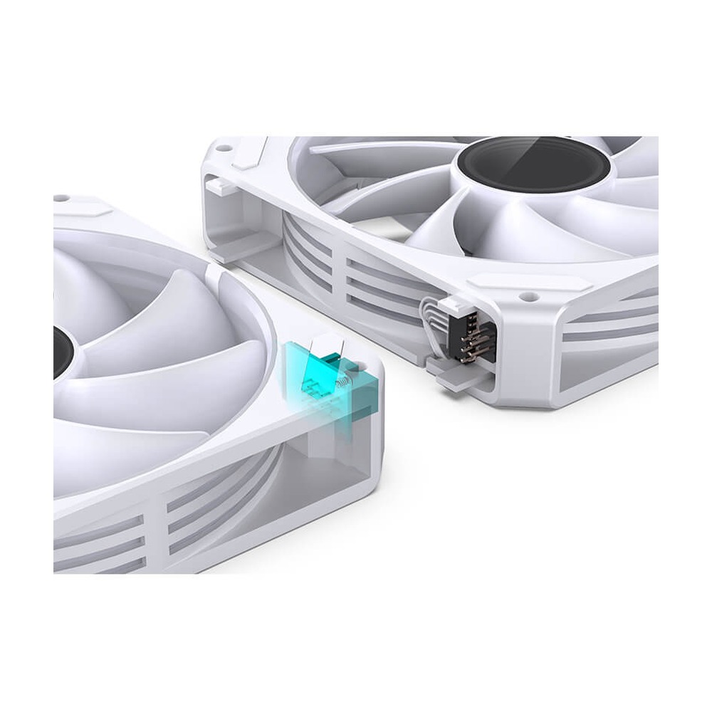 Fan Case Jonsbo ZG-120W Trắng (Bộ 3)