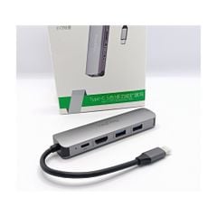 Bộ chuyển đổi VEGGIEG Usb Type C ra HDMI _ 2xUSB 3.0+PD+RJ45 V-TC05R