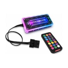 Bộ Hub + Remote Fan RGB Coolmoon