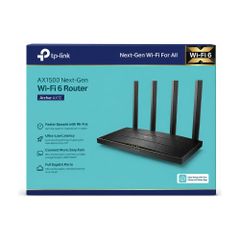 Bộ Phát Router WiFi 6 TP-Link Archer AX12 Băng Tần Kép AX1500