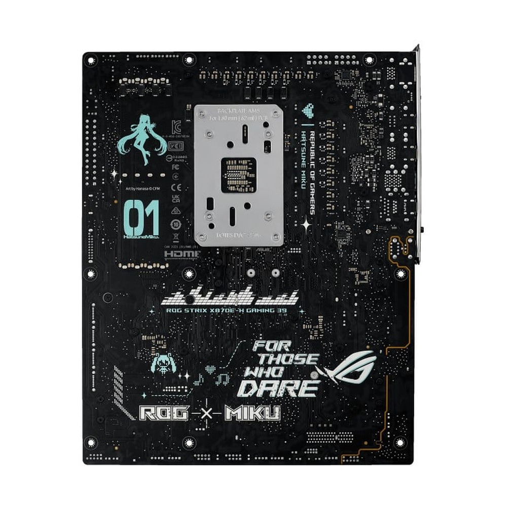 Mainboard Asus ROG Strix X870E-H Gaming WiFi 7 Hatsune Miku Edition DDR5