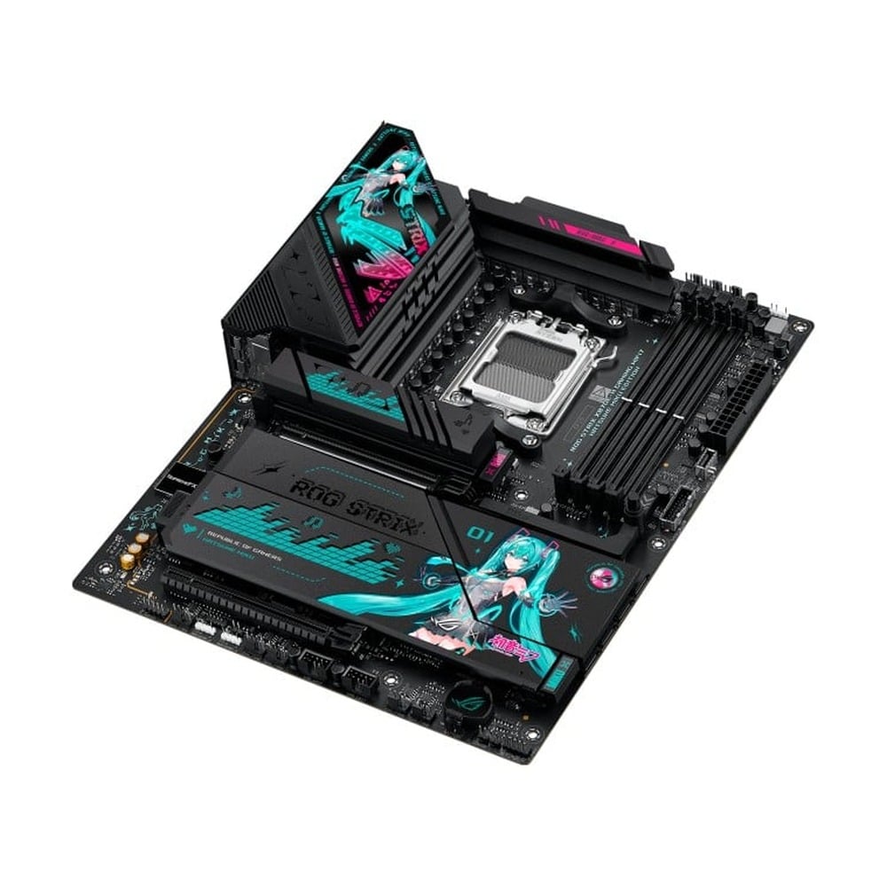 Mainboard Asus ROG Strix X870E-H Gaming WiFi 7 Hatsune Miku Edition DDR5