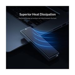 Box đọc ổ cứng M.2 SSD ORICO M2PF-C3-BK Tốc độ 5Gbps