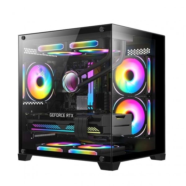 Vỏ Case CoolerPlus X34W M-ATX/ITX Đen