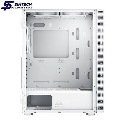 Vỏ Case Montech X2 MESH ATX/M-ATX/ITX Trắng Kèm Fan