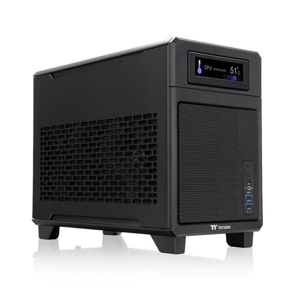 Vỏ Case Thermaltake TR100 Black Mini ITX Đen