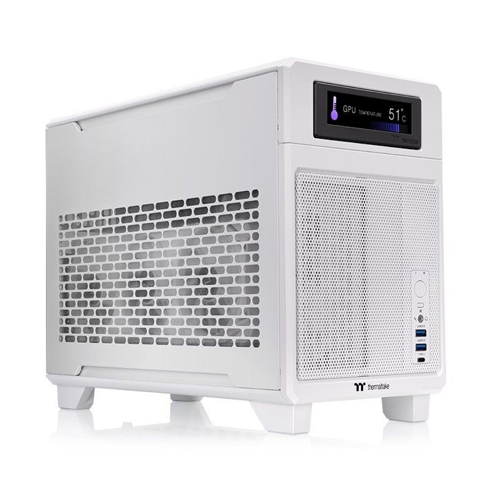 Vỏ Case Thermaltake TR100 Snow Mini ITX Trắng