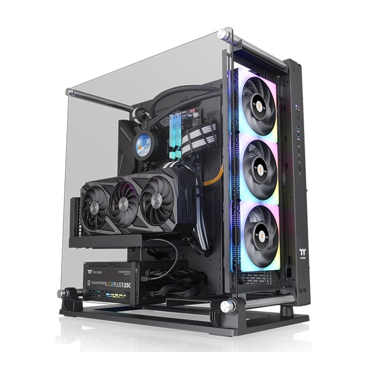 Vỏ Case Thermaltake Core P3 TG Pro eATX/ATX/mATX/ITX Đen