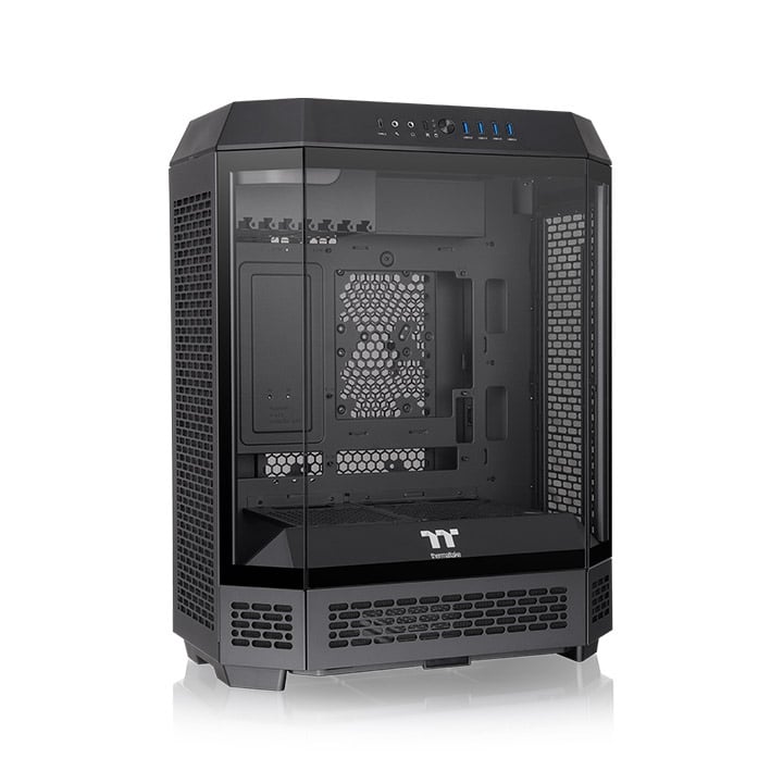 Vỏ Case Thermaltake TOWER 600 Mid Tower Black ATX/mATX/ITX Đen