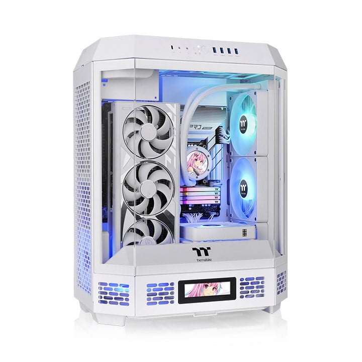Vỏ Case Thermaltake TOWER 600 Mid Tower Snow ATX/mATX/ITX Trắng