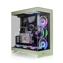 Vỏ Case Thermaltake CTE E550 TG Matcha Green ATX/mATX/ITX Trà Xanh
