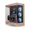 Vỏ Case Thermaltake CTE E550 TG Gravel Sand ATX/mATX/ITX Nâu