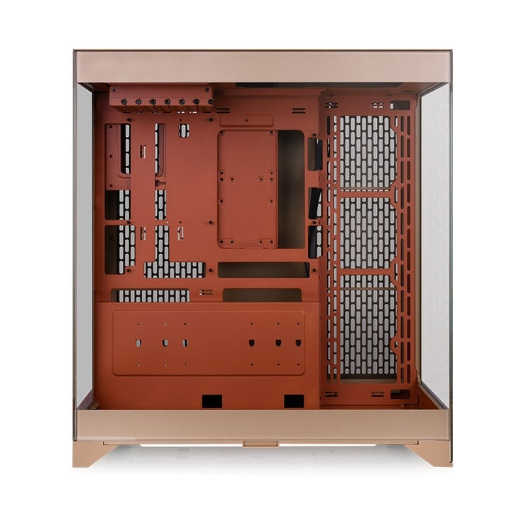 Vỏ Case Thermaltake CTE E550 TG Gravel Sand ATX/mATX/ITX Nâu