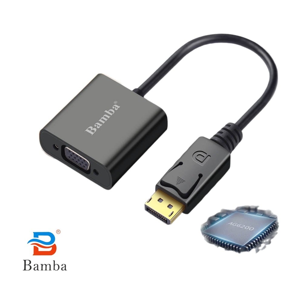 Cable Display Port – Vga Bamba (Vga Đầu cái)