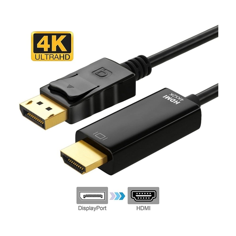 Cáp chuyển DP DisplayPort sang HDMI dài 1.5M - Hỗ trợ 4K