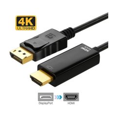 Cáp chuyển DP DisplayPort sang HDMI dài 1.5M - Hỗ trợ 4K