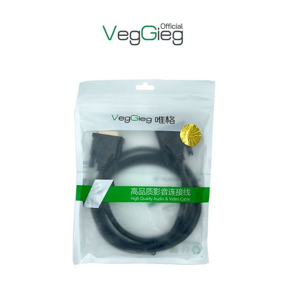 Cáp DVI ( 24+1) dài 1.5m Veggieg V-D401