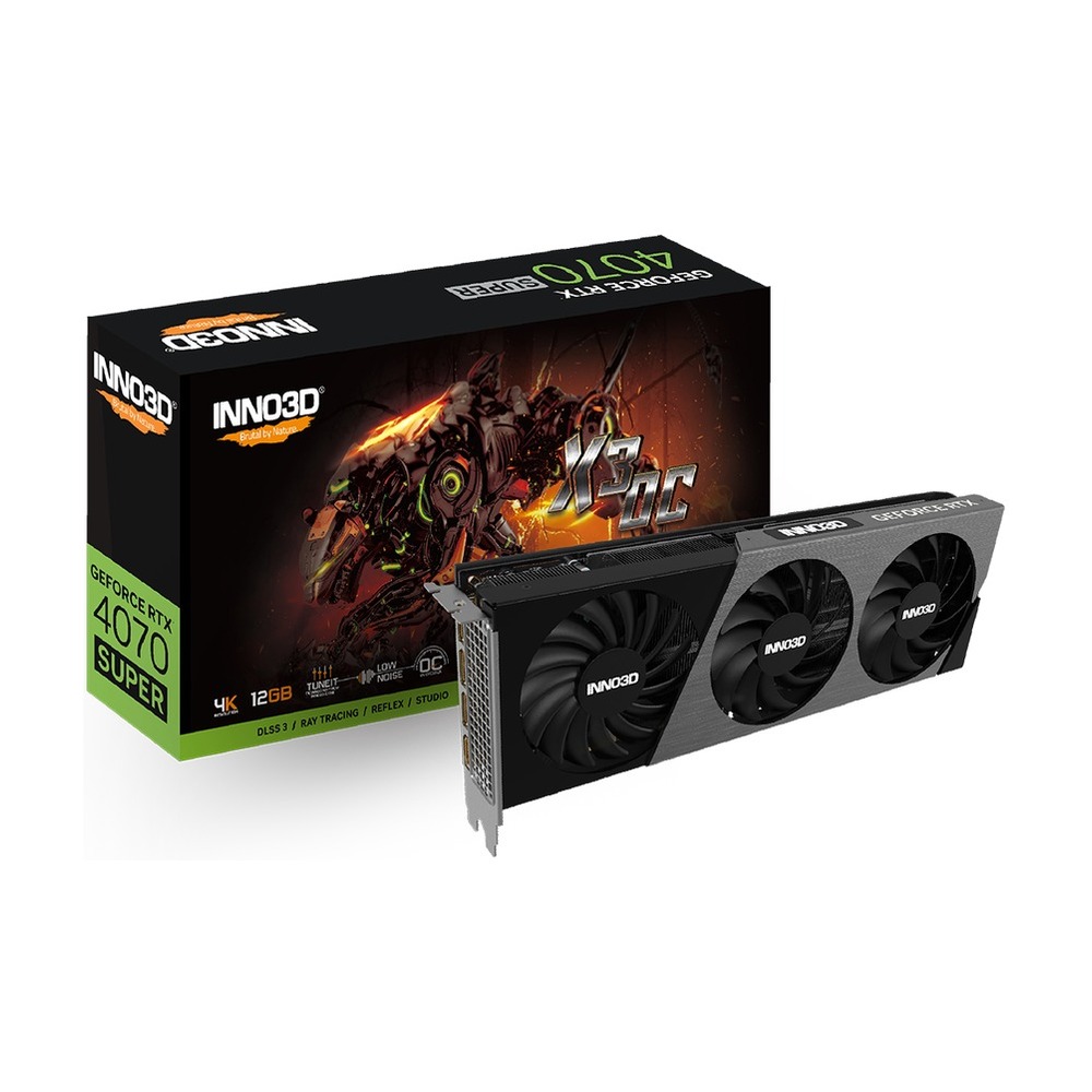 Card Màn Hình INNO3D RTX 4070 Super X3 OC