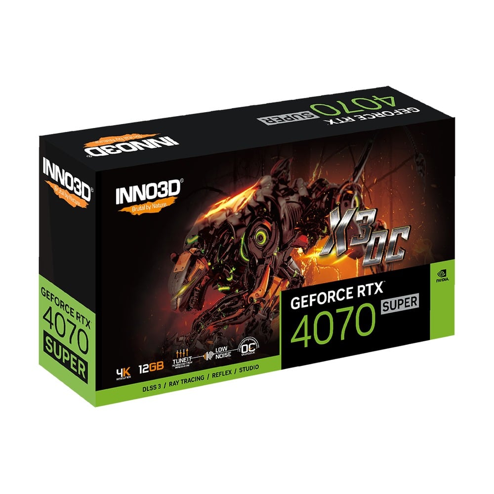 Card Màn Hình INNO3D RTX 4070 Super X3 OC