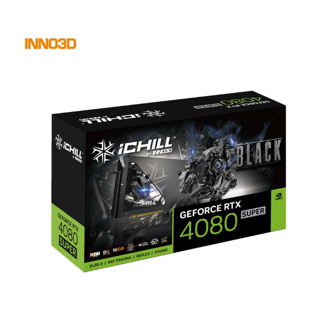 Card màn hình Inno3D RTX 4080 Super iChill Black
