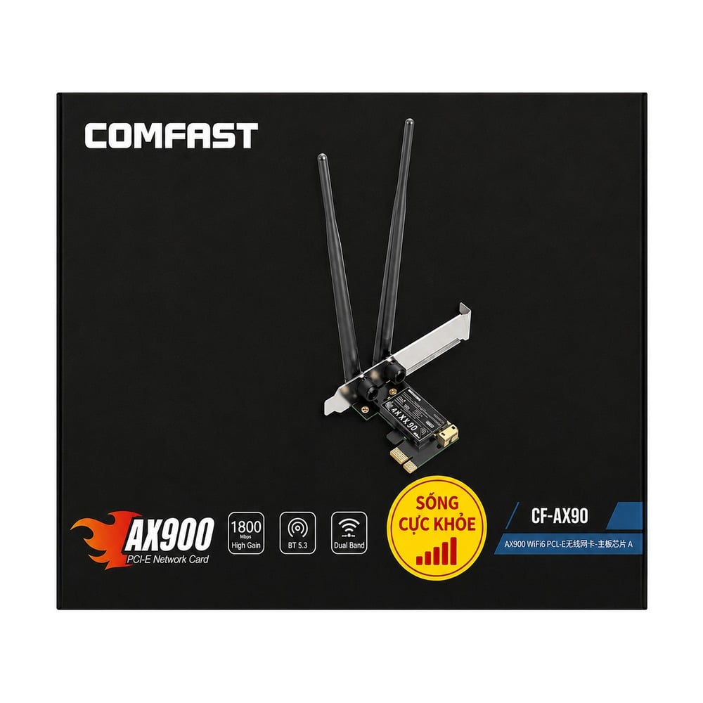 Card Wifi Comfast CF-AX90 WiFi 6 AX900Mbps