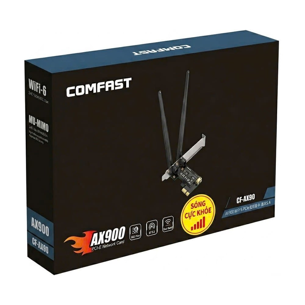 Card Wifi Comfast CF-AX90 WiFi 6 AX900Mbps
