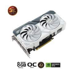 Card màn hình Asus Dual RTX 4060 White OC Edition 8GB GDDR6